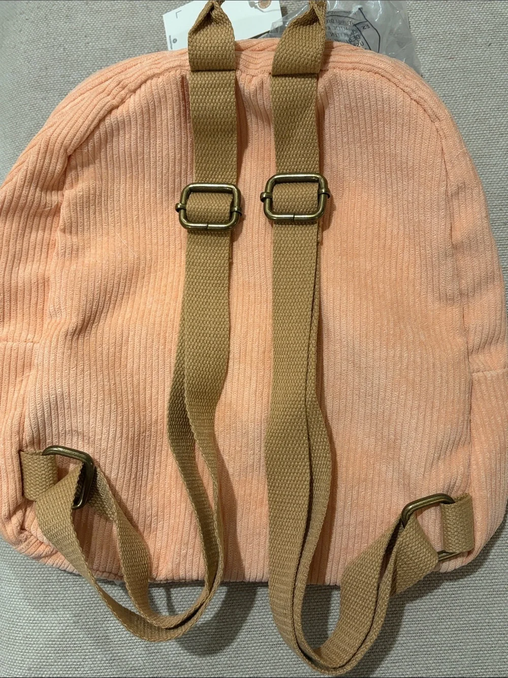 Billabong Pink Mini Mama Corduroy Backpack/NWT